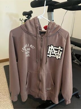 flag nor fail zip hoodie
